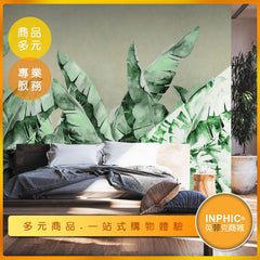 INPHIC-植物芭蕉葉壁紙 壁貼 背景牆-IBAH00810BA